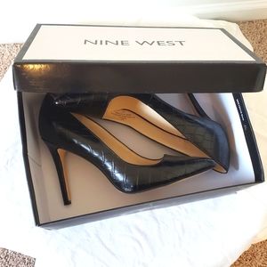 NINE WEST Black pumps Size 8
